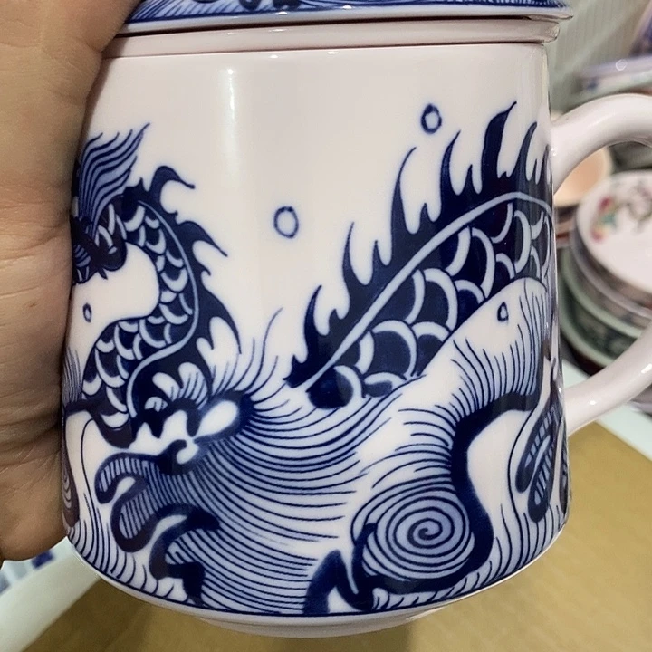 摆件景德镇陶瓷主人杯134555