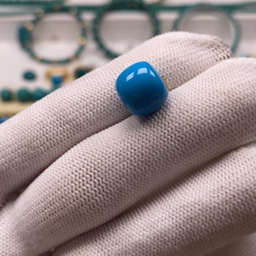 绿松石未镶嵌珠宝奇石老型11.5mm