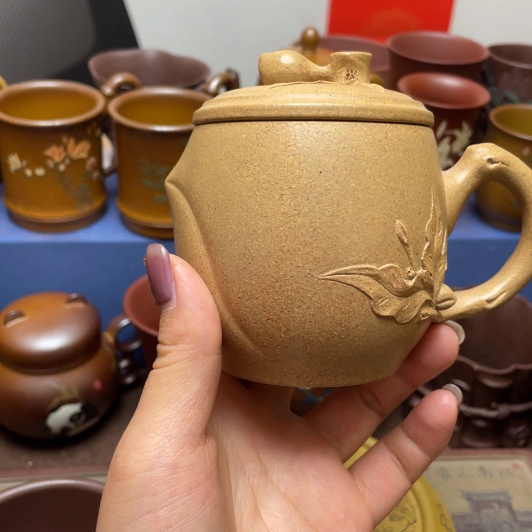 紫砂茶杯紫砂主人杯