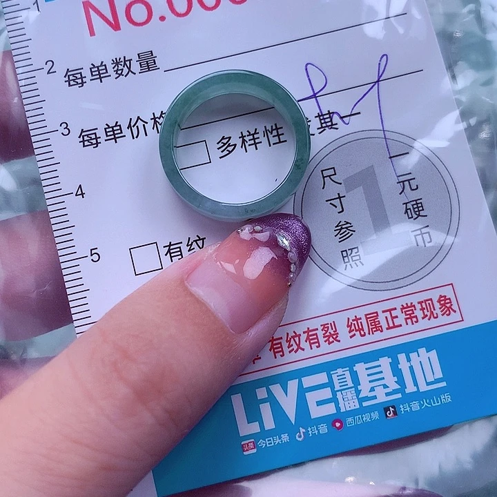 翡翠未镶嵌颈饰2497