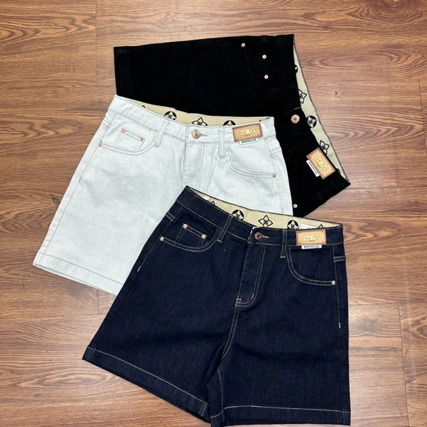 （现货+运费险）A版短裤高腰高弹微胖大码数女装牛仔短裤夏季显瘦