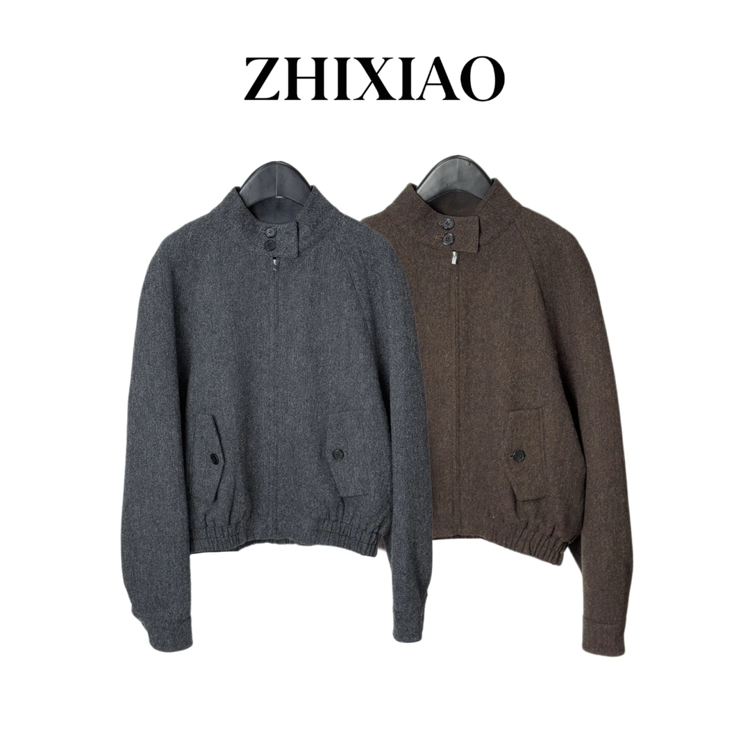 【ZHIXIAO】秋冬新款：拉链外套2616