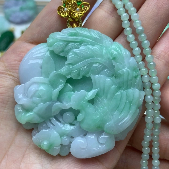 颈饰未镶嵌翡翠翡翠