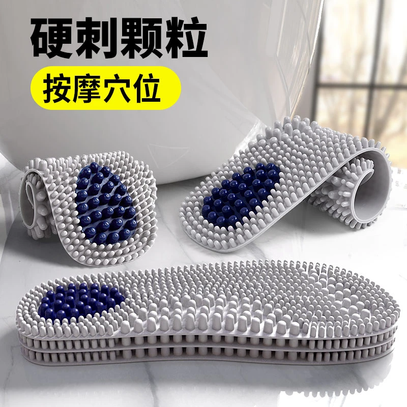 脚底按摩鞋垫足底穴位经络疏通硬颗粒足疗养生全掌按摩指压板鞋垫