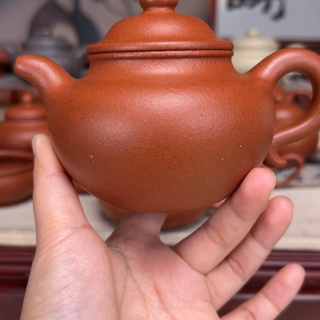 茶壶紫砂宝山红泥280