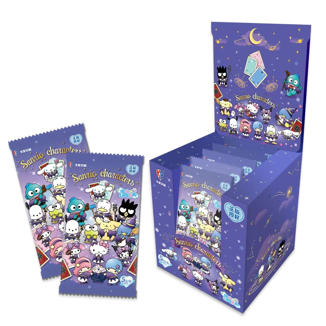 【七七吃吃】卡宝文创  三丽鸥  2弹5元包  收藏卡牌盲盒（拆卡）