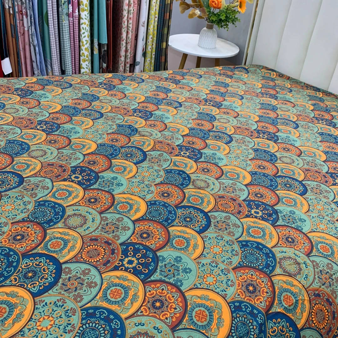 亲肤棉床单--西西里多功能柔软舒适透气吸汗机洗手洗不掉色大床单