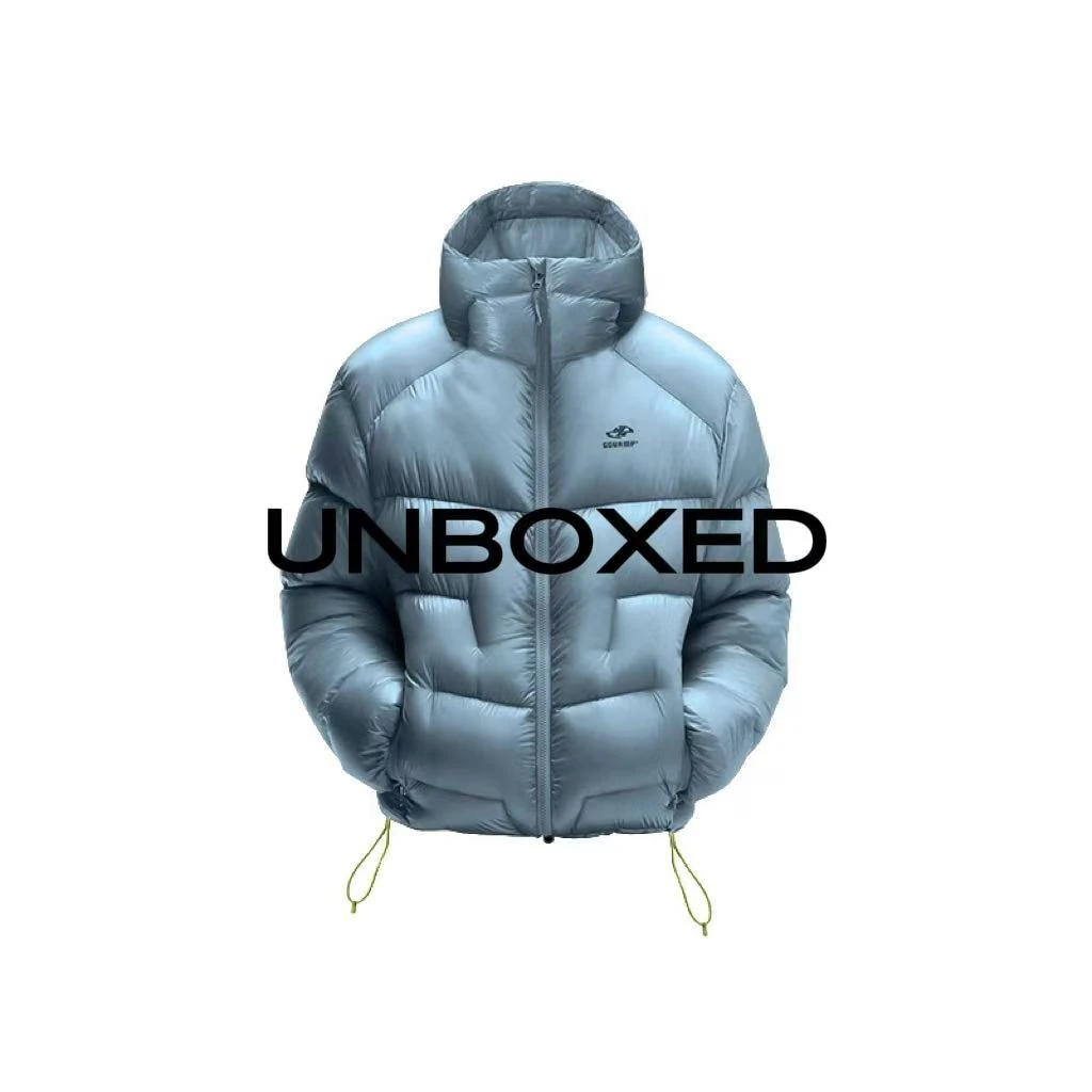 UNBOXED“5000GT‘’新国标无胆穿刺户外三防轻量化连帽排骨羽绒服