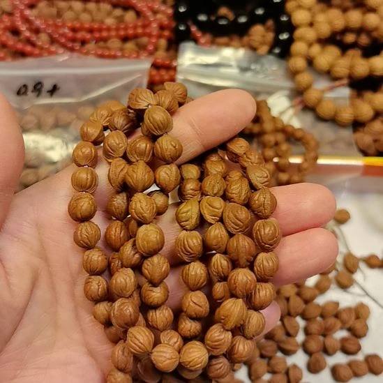 通***8银S925纯野生原生态龙纹挂脖108