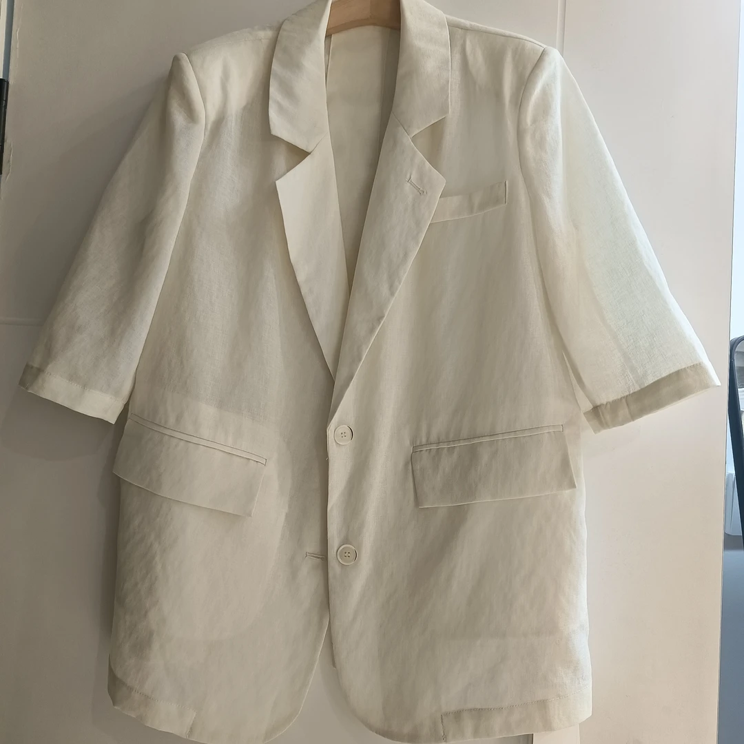 hiuoya【夏季新品】夏季修身小外套24272522