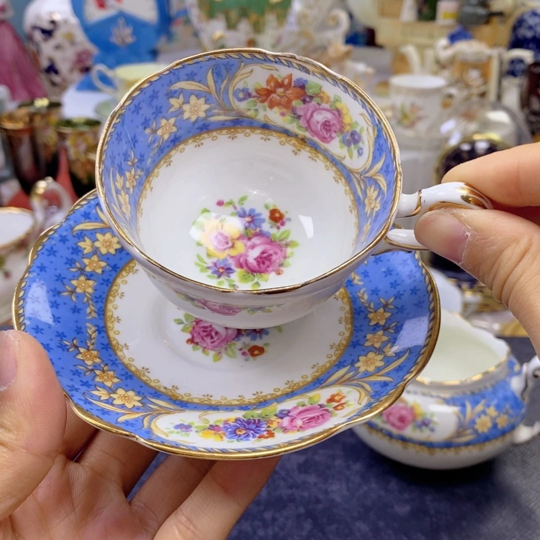 瓷器欧瓷咖啡杯水晶杯