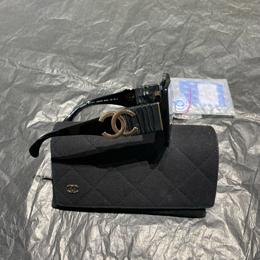 99新 Chanel/香奈儿 Chanel香奈儿 新款方框大双C 墨镜 5474