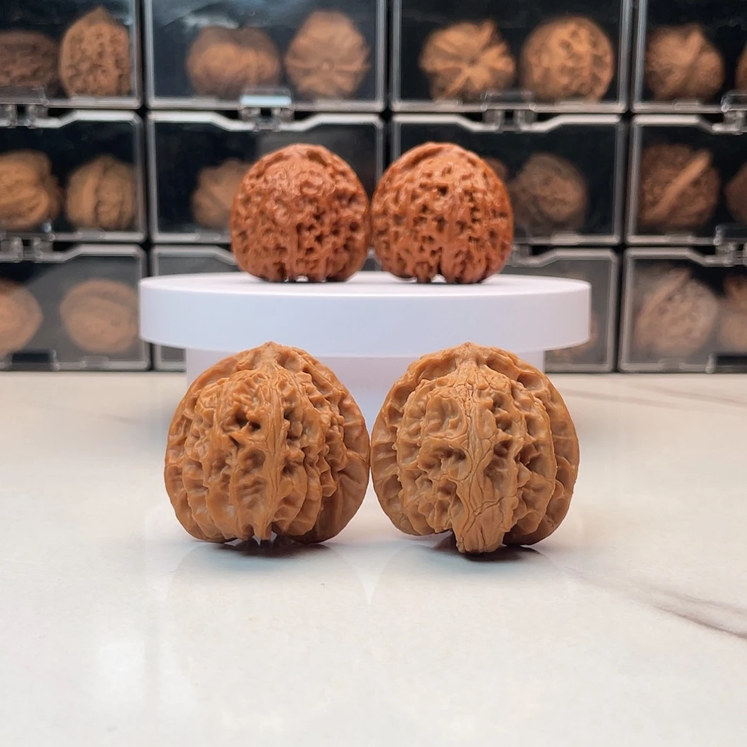 吊坠文玩核桃39三角桩苹果园