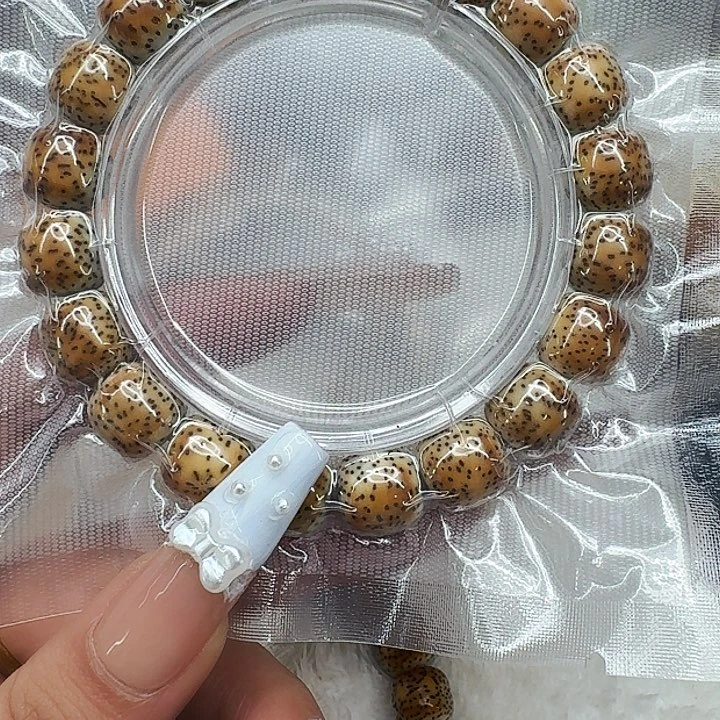 星月菩提手串339高端火烧云星月菩提12桶单圈