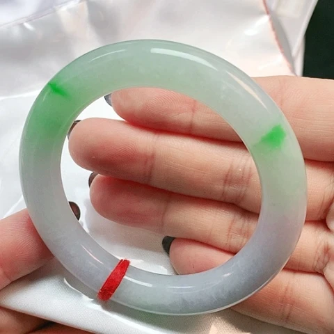 未镶嵌手镯翡翠圆条2839