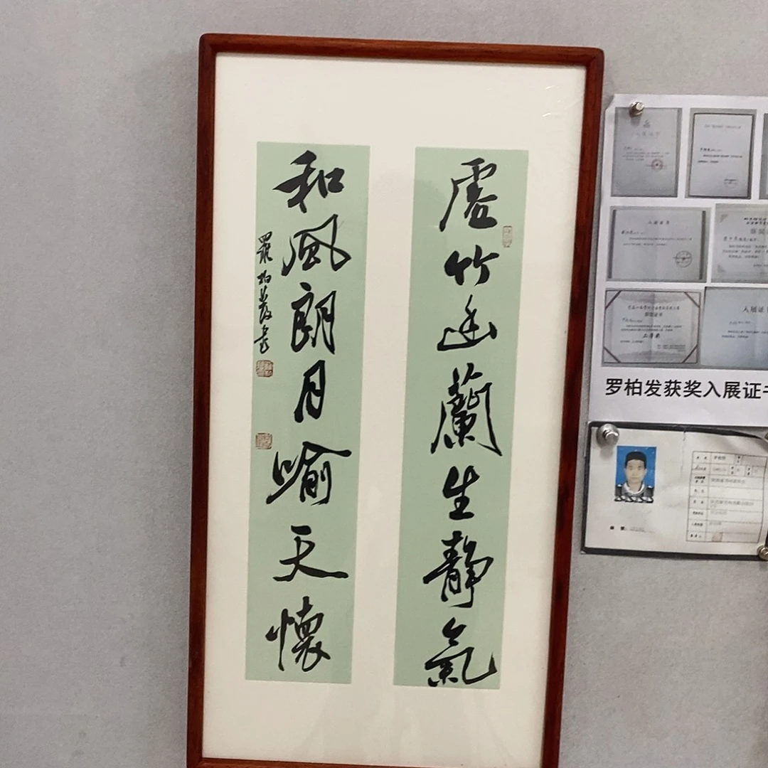书法罗柏发书法作品