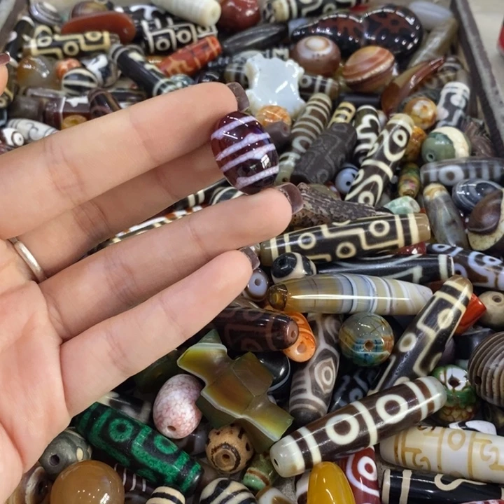 玛瑙/玉髓颈饰足银镀金镶嵌174