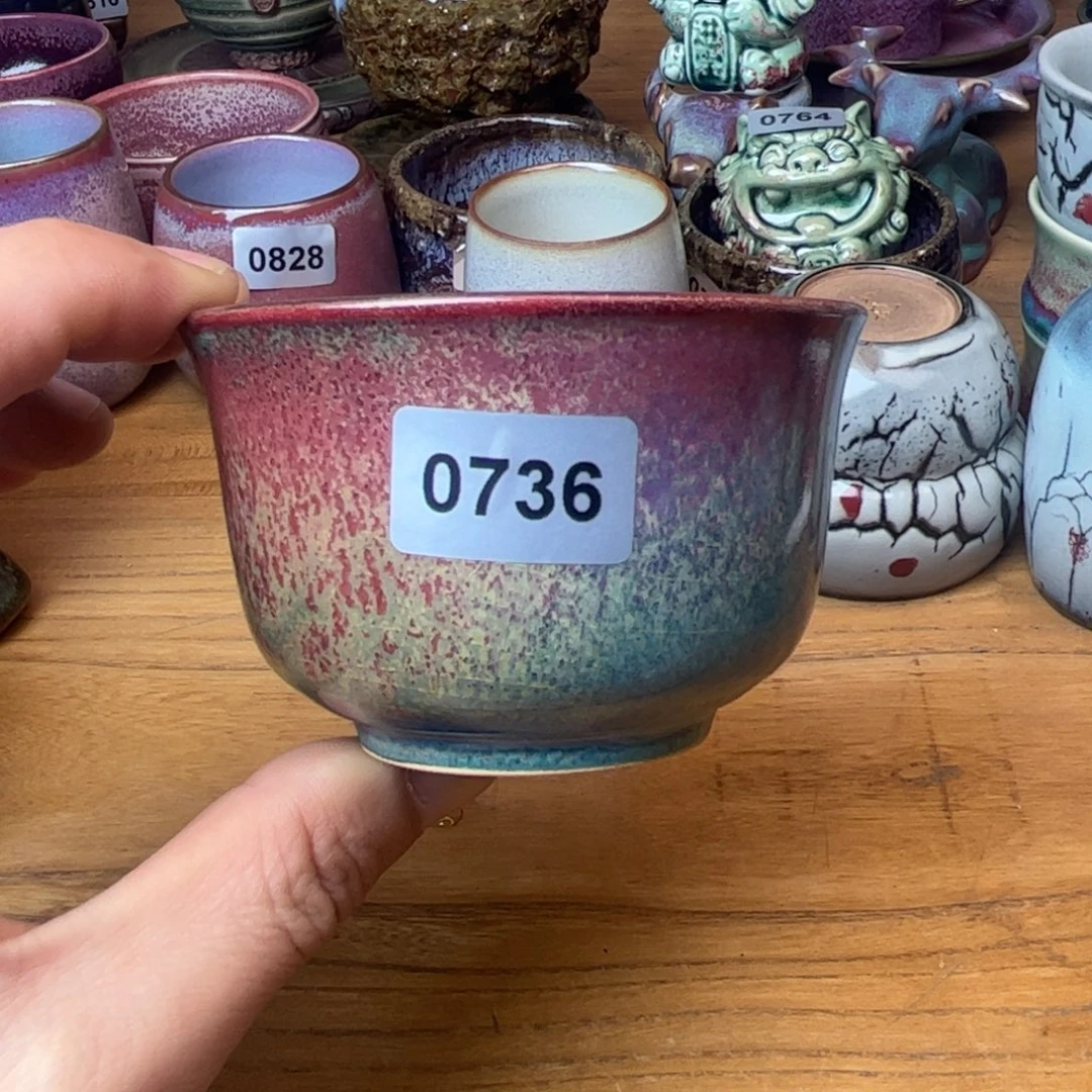 钧瓷杯子窑口自播原矿钧瓷14