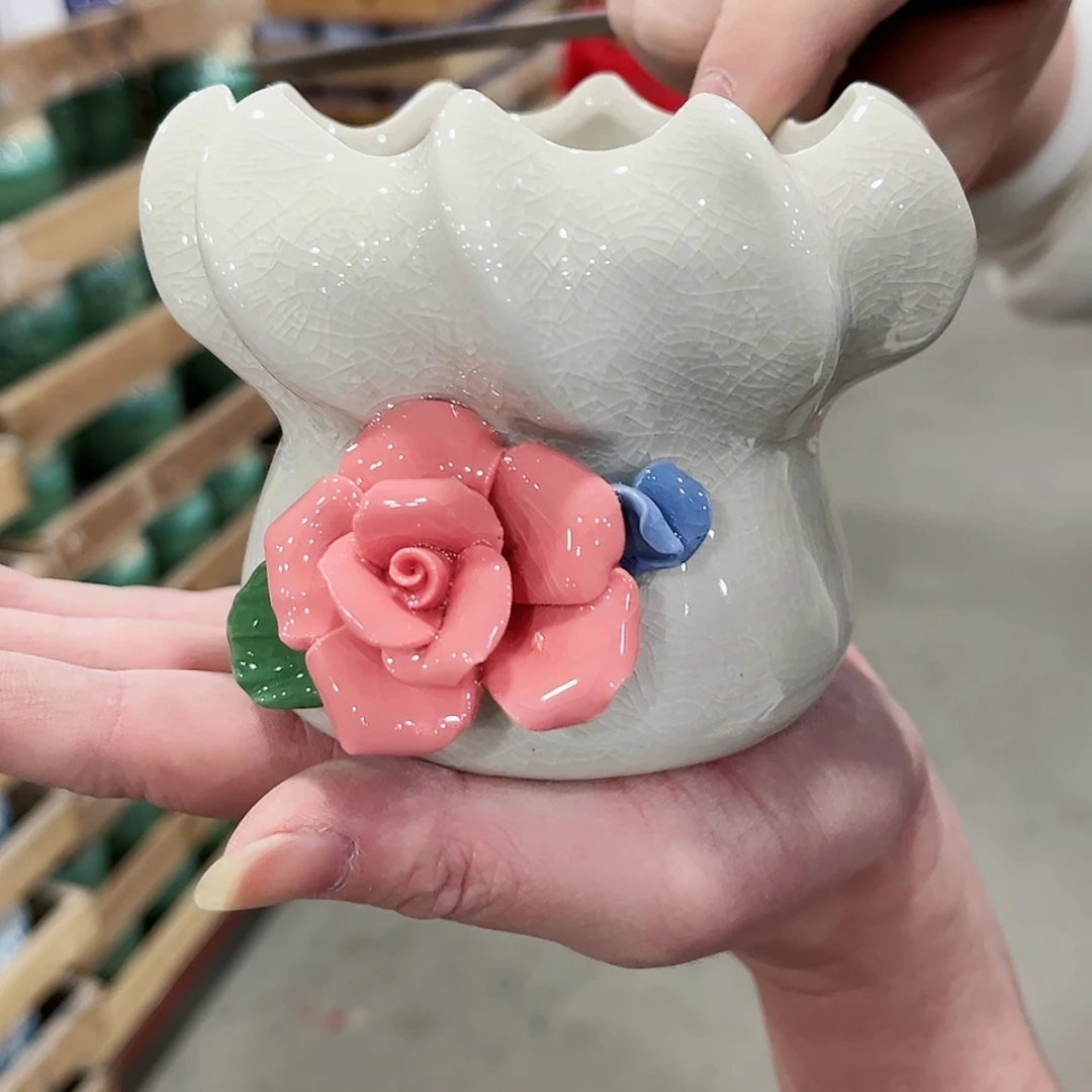 【闪购商品】陶瓷福利品凑满10元发货陶瓷花盆