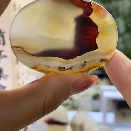 玛瑙/玉髓吊坠未镶嵌