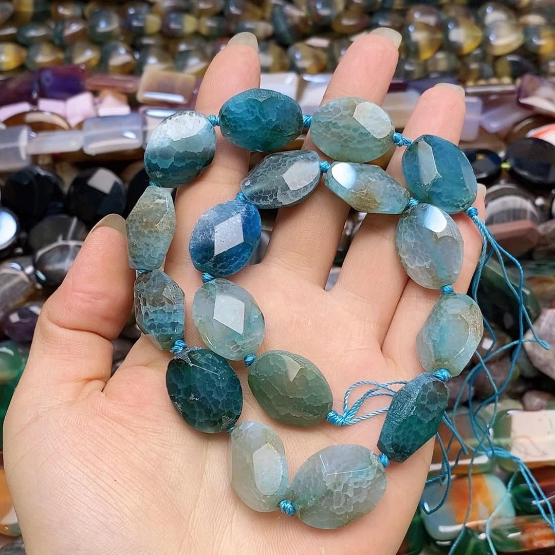 玛瑙/玉髓未镶嵌珠宝半成品玛瑙一条