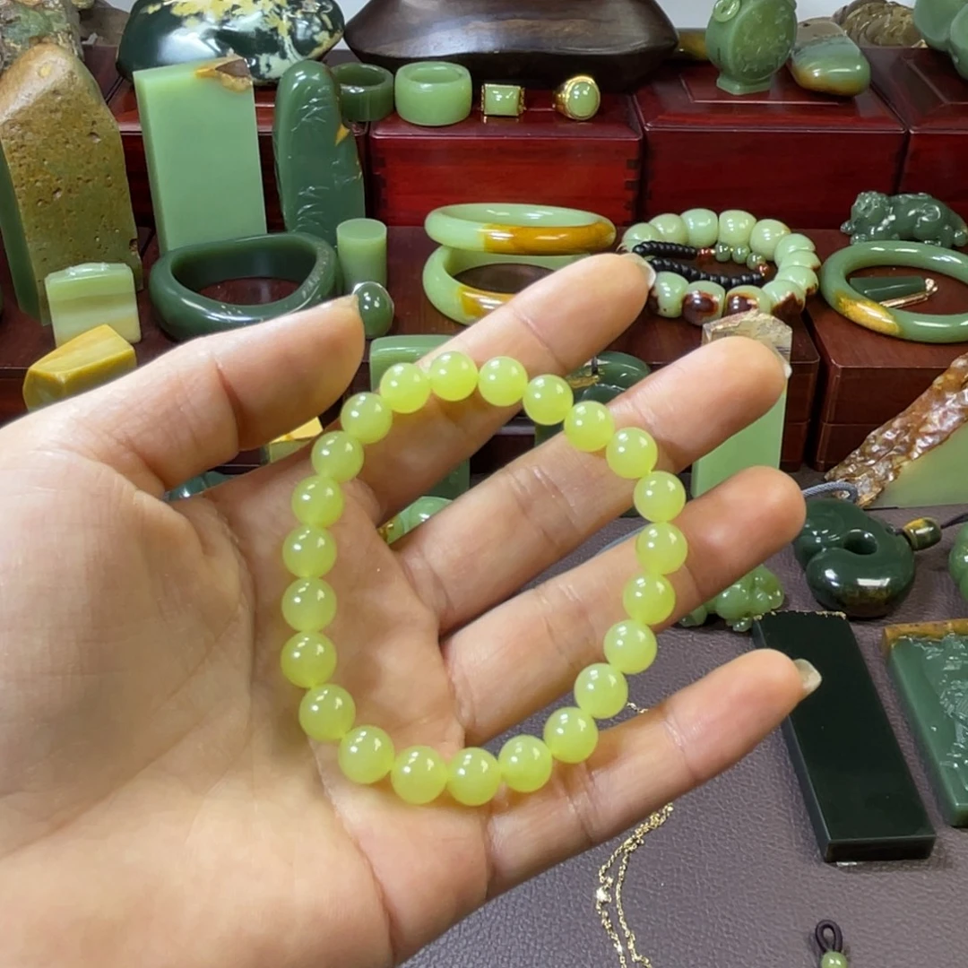 紫***夜岫岩老玉（透闪石质玉）未镶嵌车挂