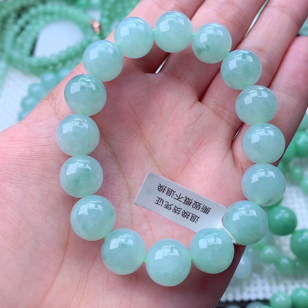 翡翠未镶嵌毛衣链