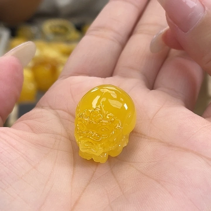 琥珀未镶嵌珠宝奇石琥珀h62