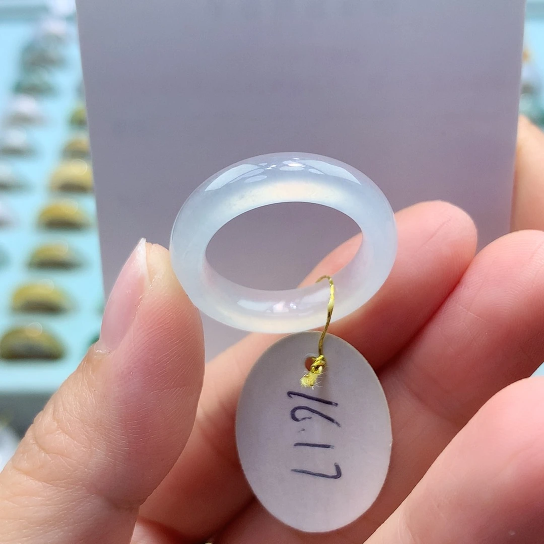 未镶嵌戒指翡翠1617口