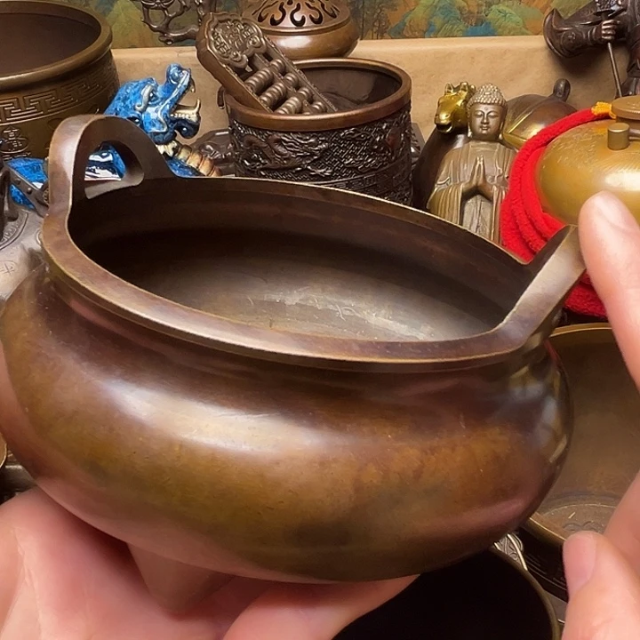 精美铜器批发档口