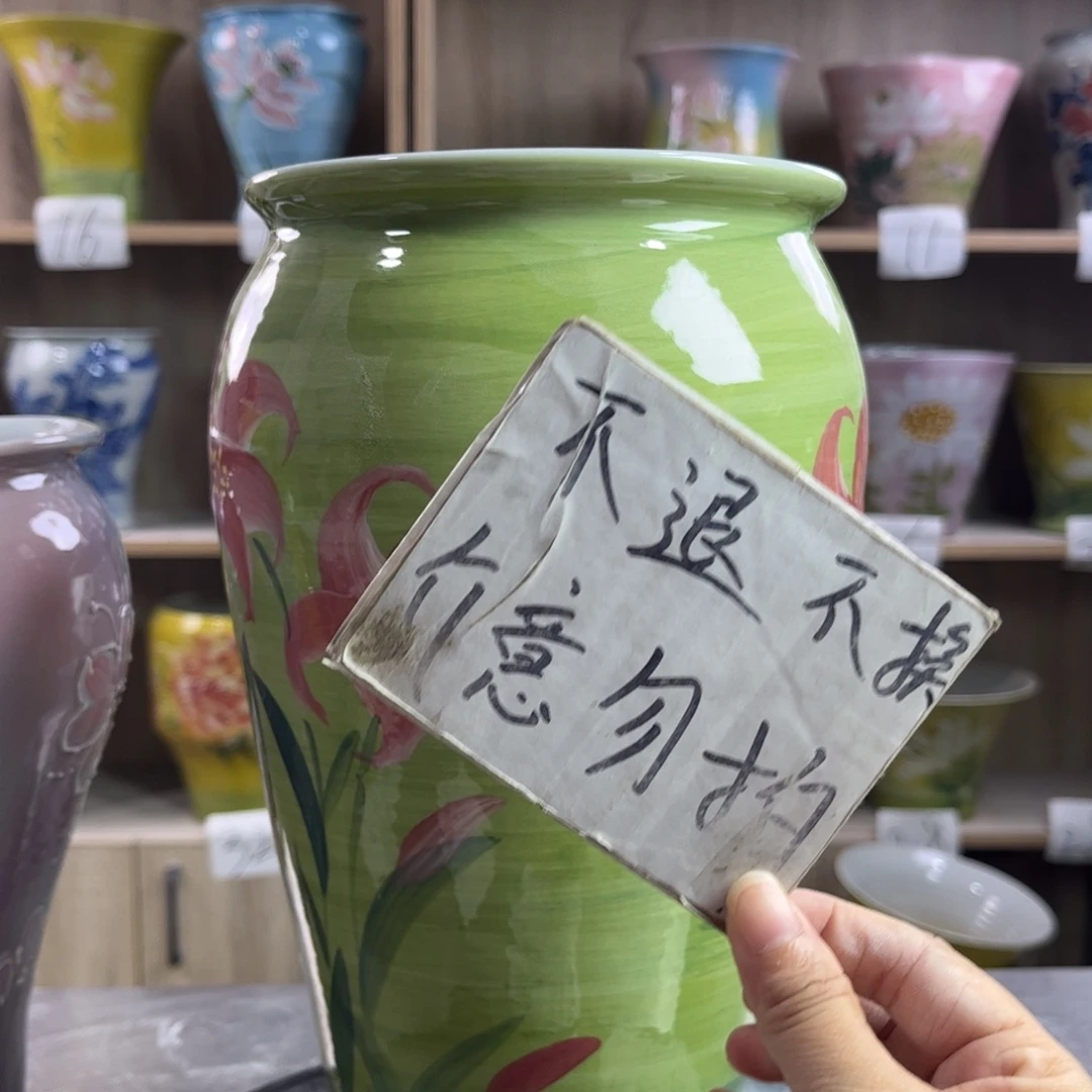 景德镇陶瓷花盆花盆