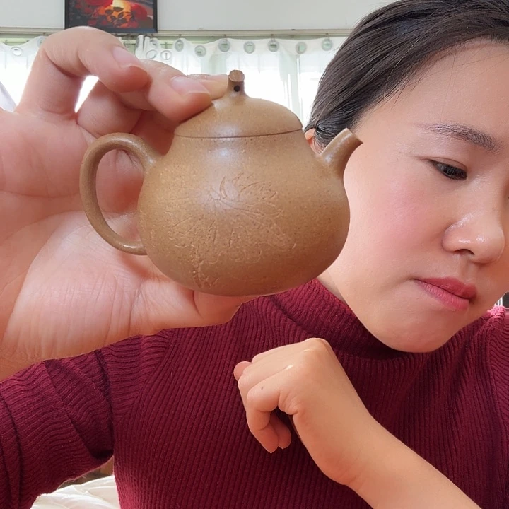 原矿金降坡茄瓜刻荷花130cc