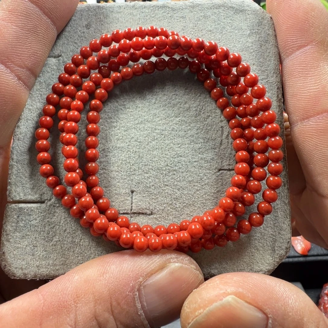 南红玛瑙未镶嵌多圈3