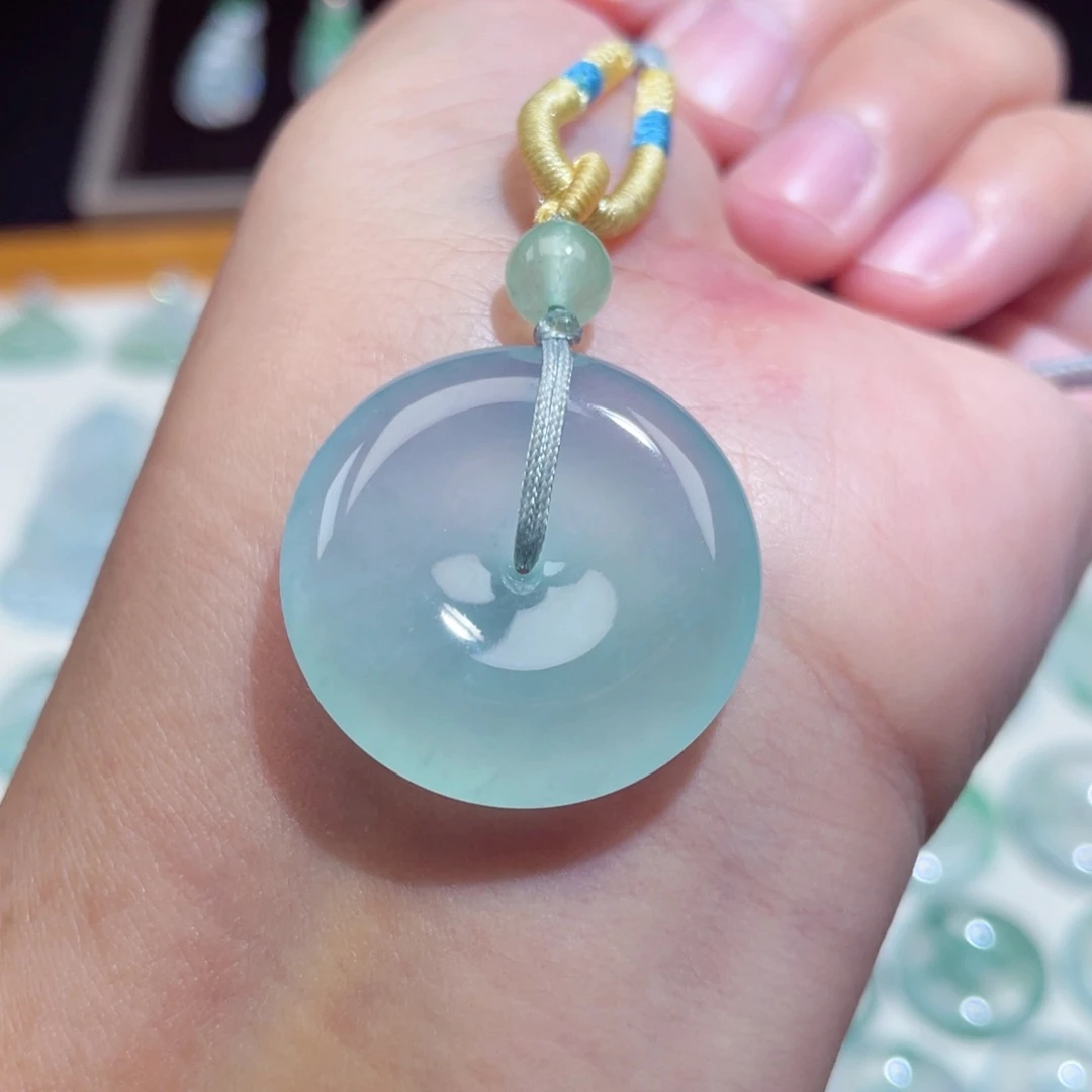 颈饰未镶嵌翡翠扣子