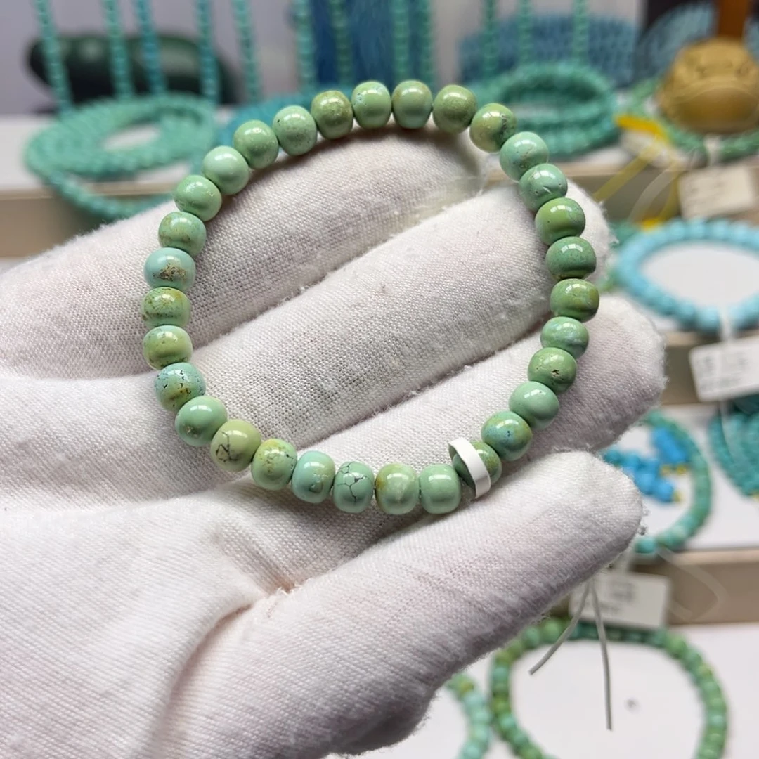 绿松石未镶嵌手链
