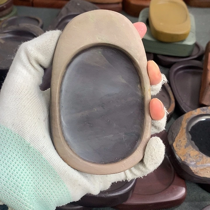 广东肇庆原石端砚