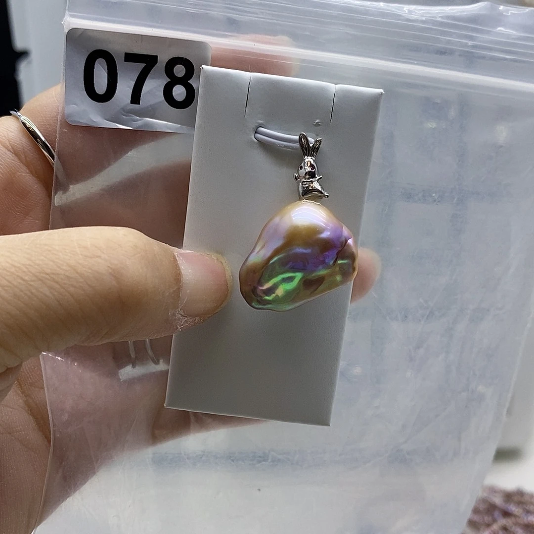 颈饰合金淡水珍珠