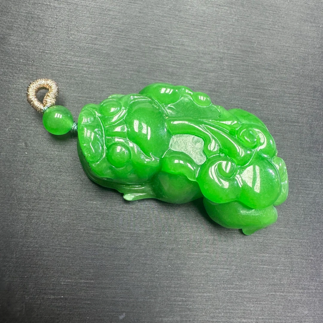 翡翠貔貅吊坠（多样发其一）A23