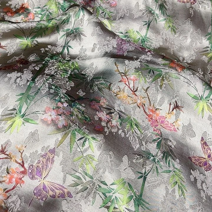 【闪购商品】21%(含)-40%(含)混纺香云纱1.5米