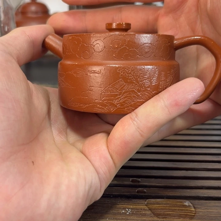 茶壶紫砂原矿紫砂手工制作