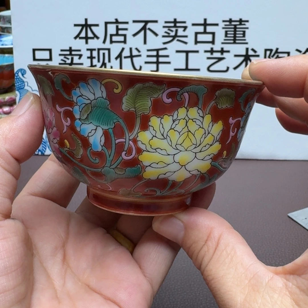 景德镇手工手绘展示