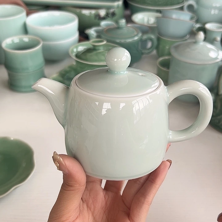 小米茶器龙泉青瓷