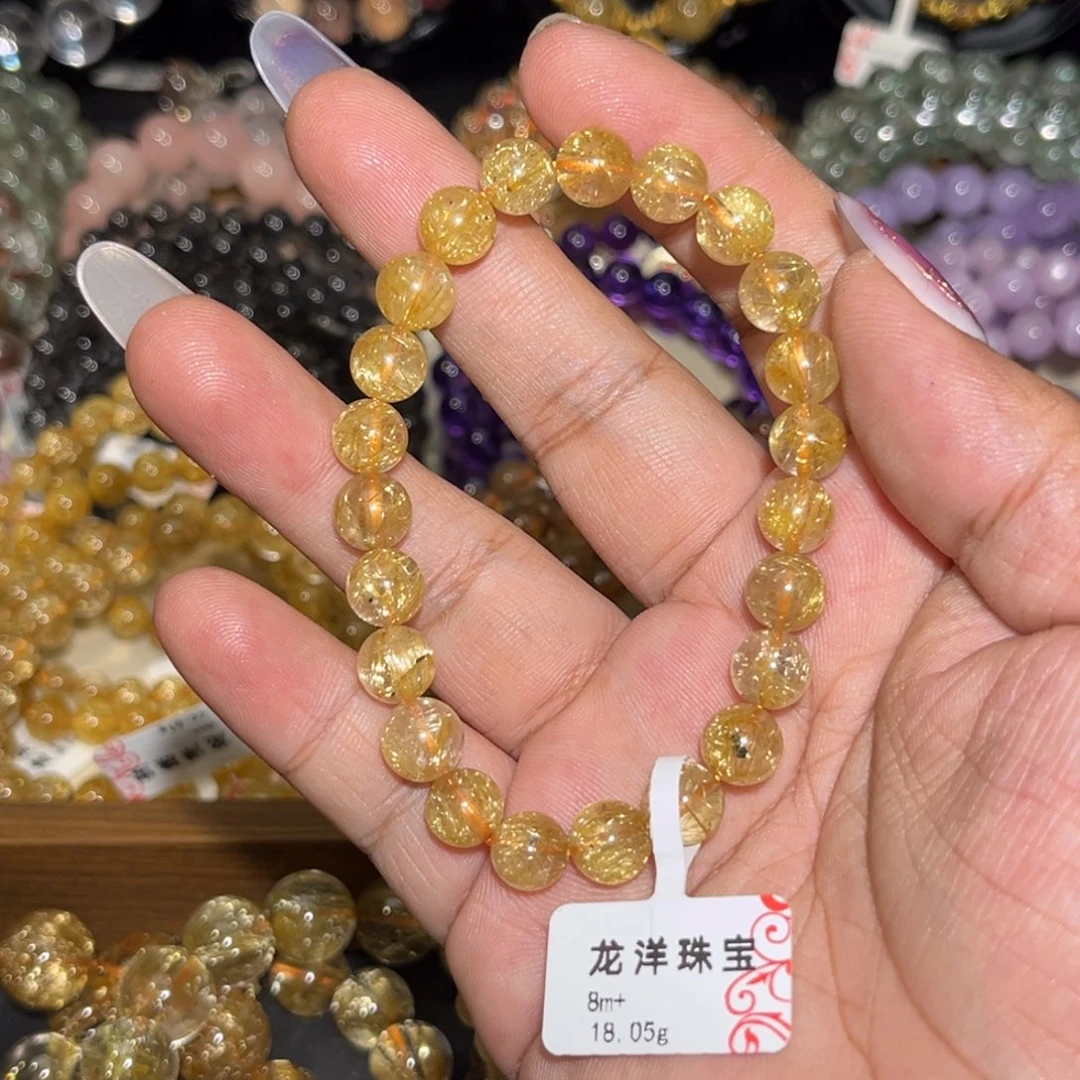 手链水晶未镶嵌金发晶