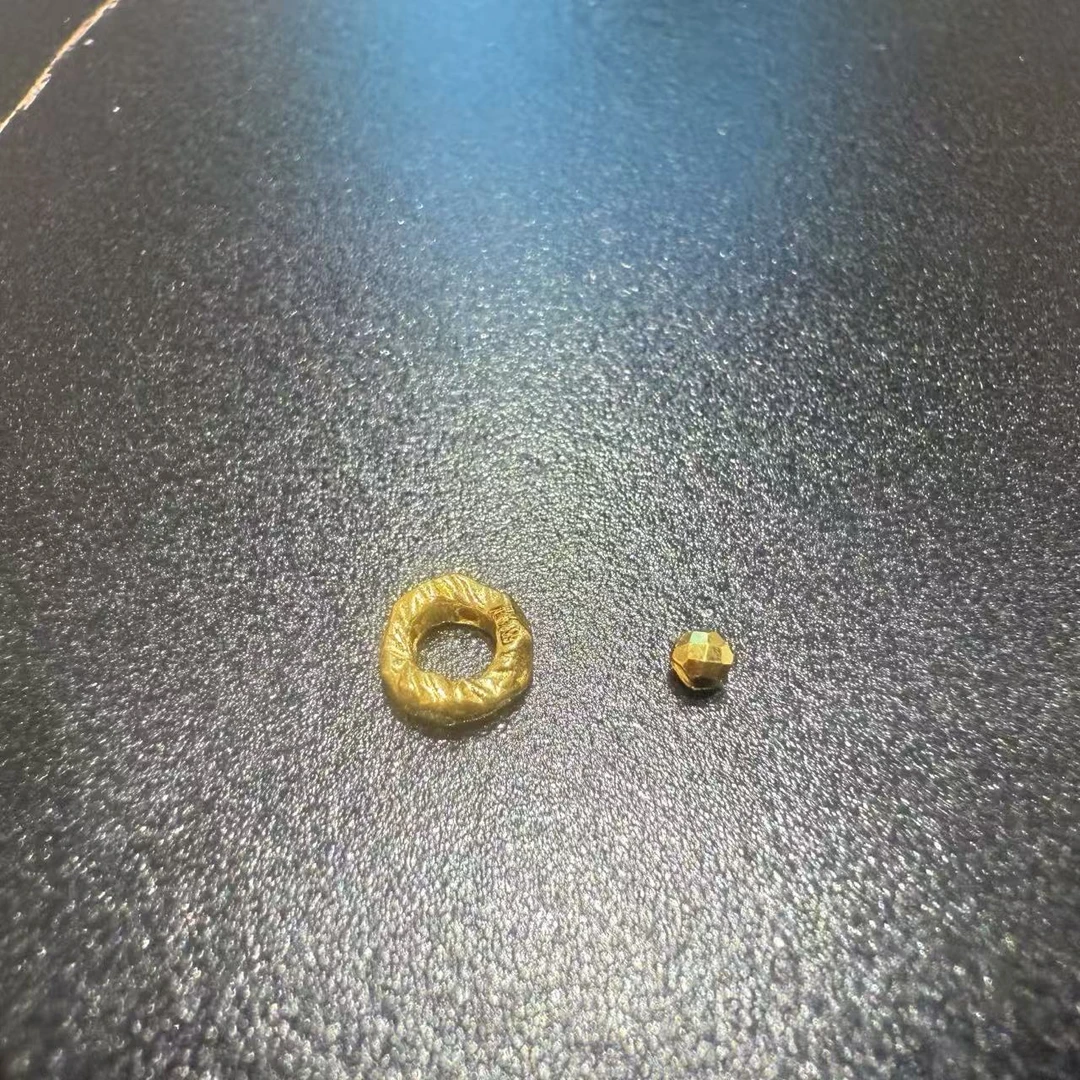 足金999卡5盘缠+足金999卡2蹦迪金珠 按克卖 发顺丰（先鉴后发）