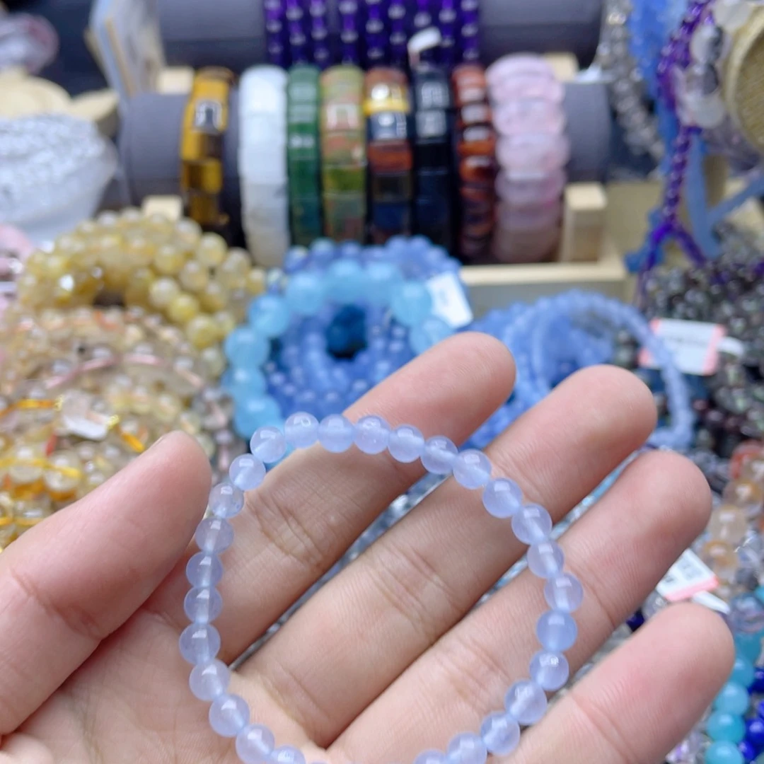 水晶手链未镶嵌6mmmmmmmmm