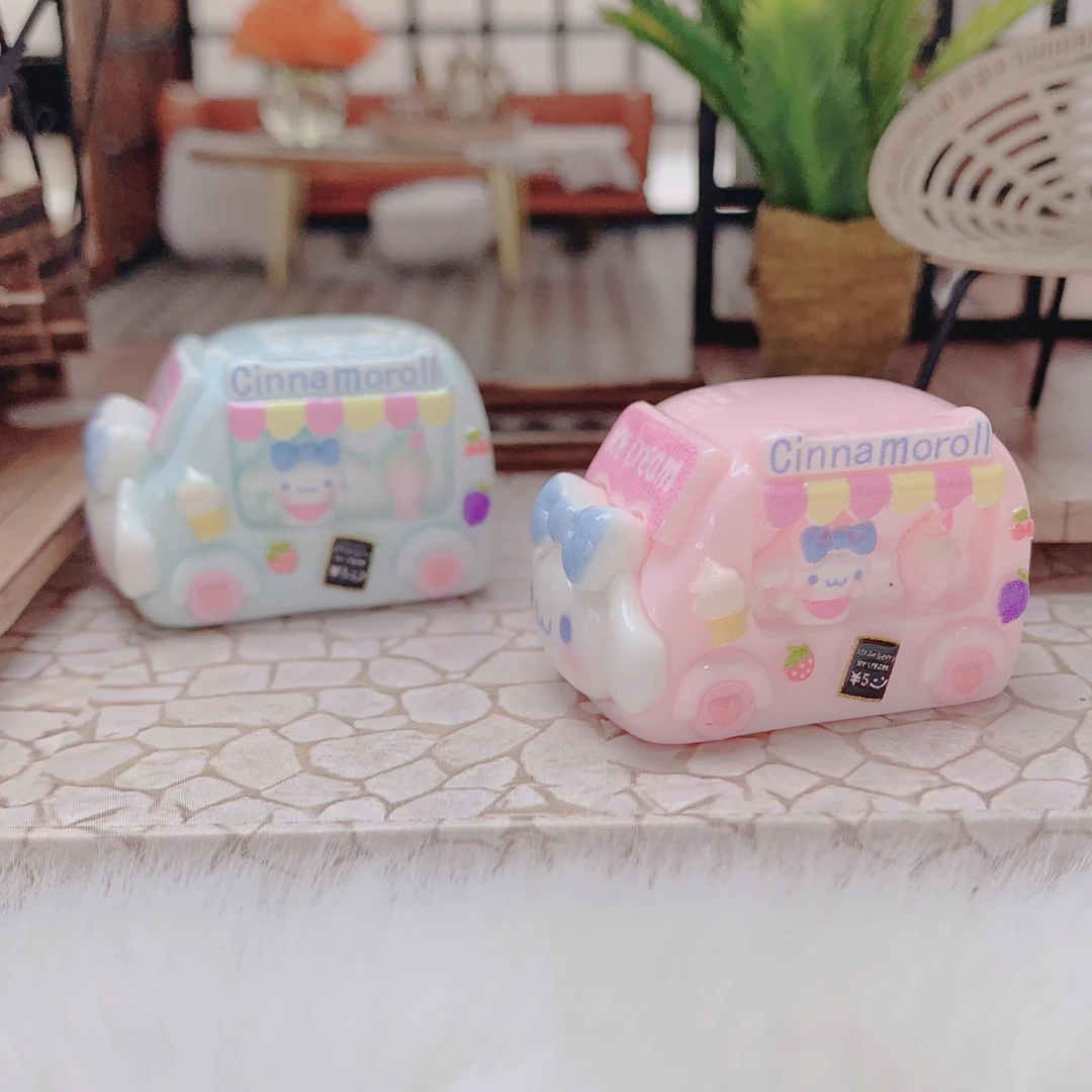 【啊欧定制】玉桂冰淇淋车 diy奶油胶手机壳树脂配件发夹饰品批发