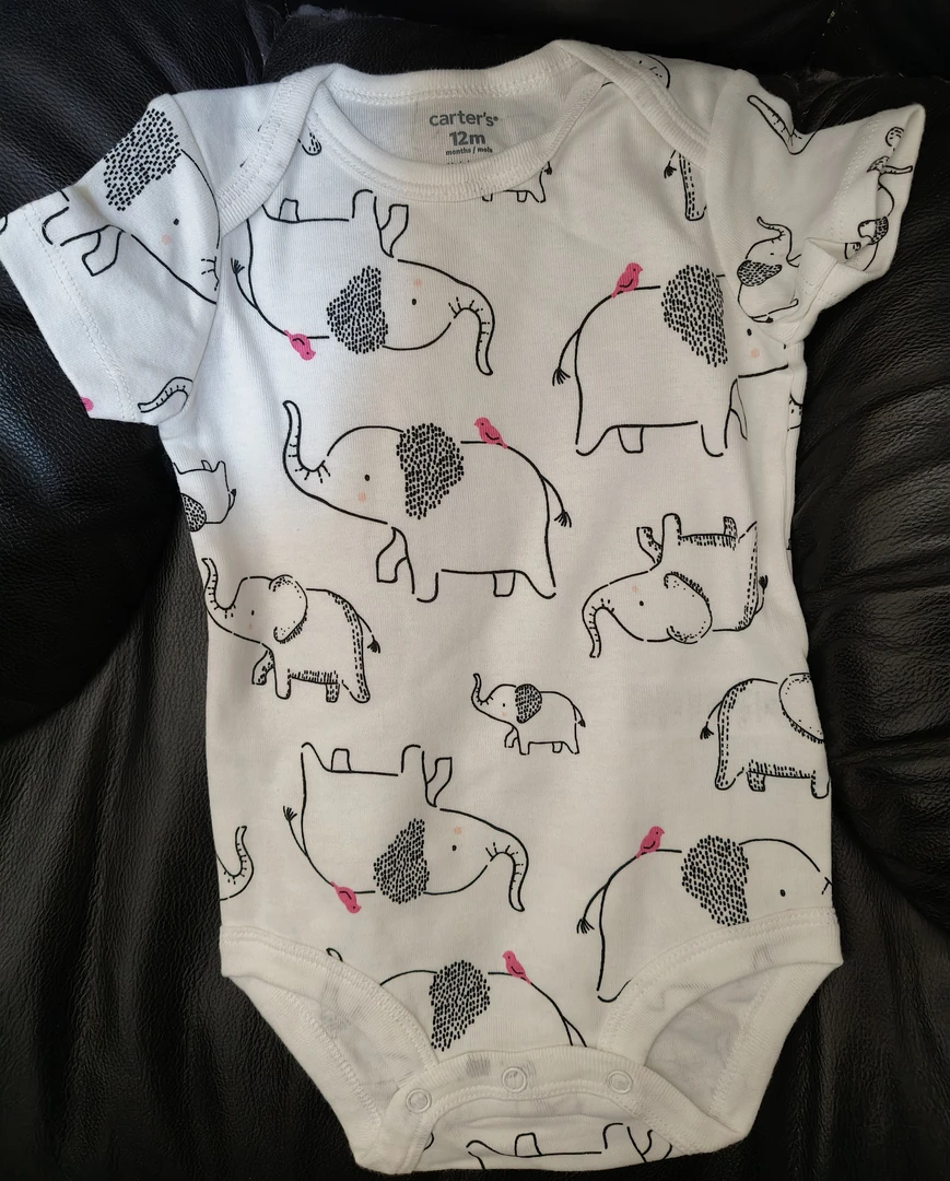 卡家纯棉短袖包屁