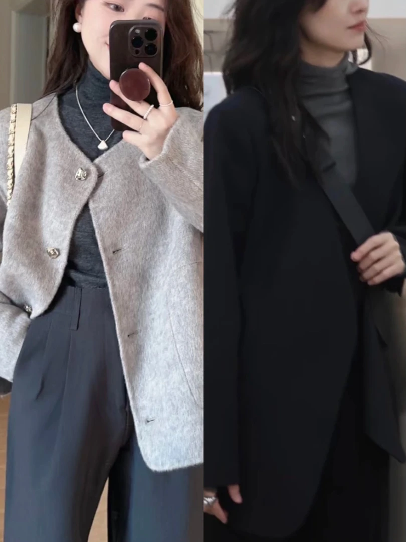 伊～2024秋冬新款半高领打底衣