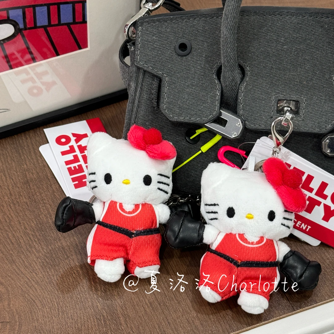 Me联名拳击手kitty挂饰甜酷运动百搭甜美包挂饰