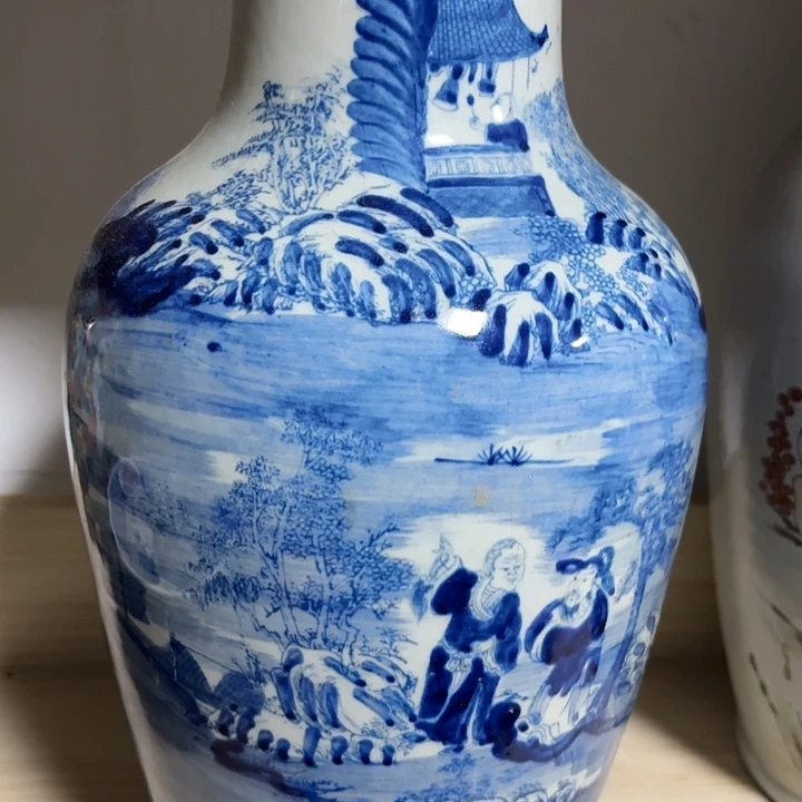 浪***花陶瓷摆件不固定一件